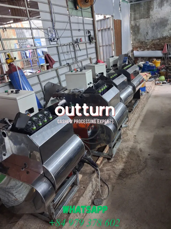 Production line — multiple OUTTURN machines in assembly